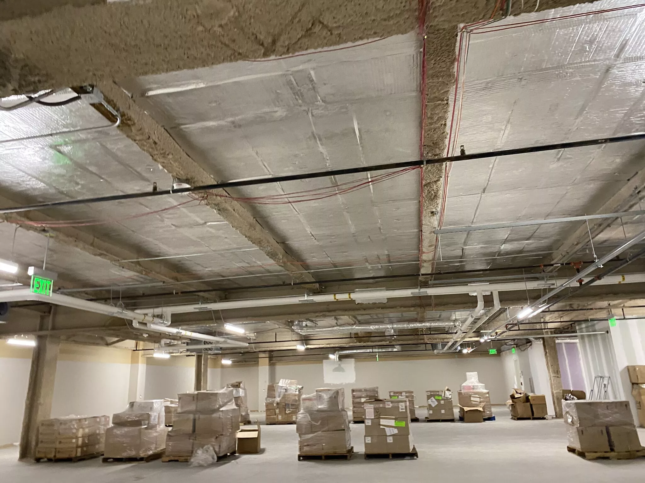 Commercial Fireproofing Installation