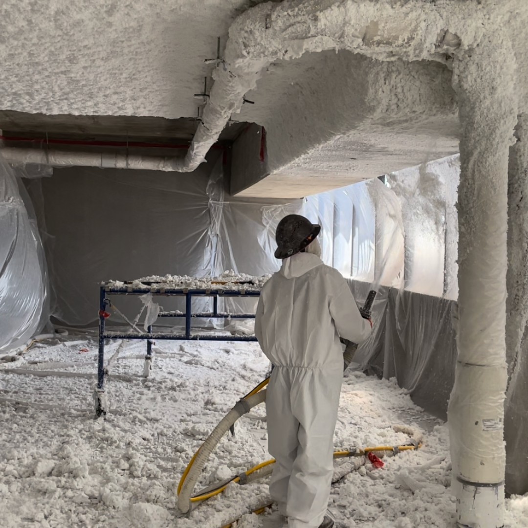 Commercial Spray Foam Installation from Alpha Insulation